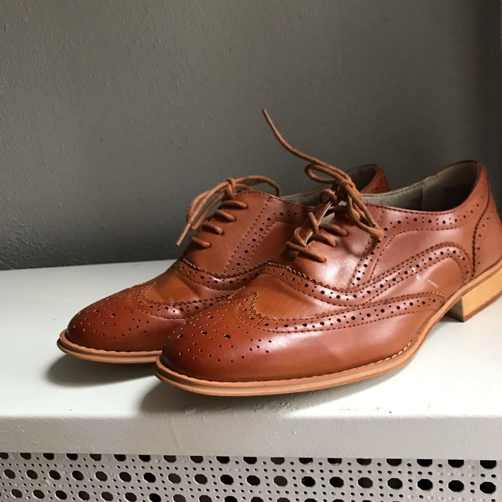 Brown Oxfords